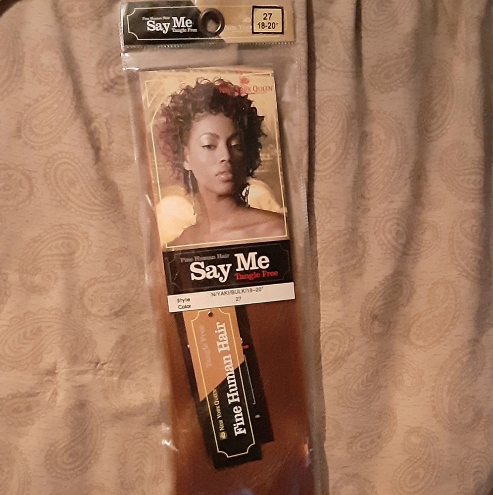 New York Queen Say Me Tangle Free Fine Human Hair